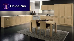 Contemporary kitchen DIAMANTEsolid woodwood veneerwooden