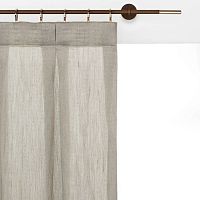 Polyethylene curtain rod RAYSaluminumstainless steelbrass