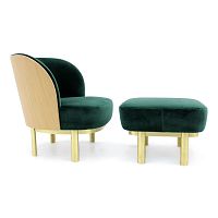 Traditional footrest SERENEfabric