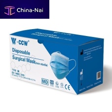 EN14683 surgical mask adultbox of 50blue
