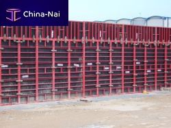 Circular formwork climbingframemodular