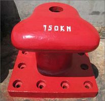 Terminal mooring bollard