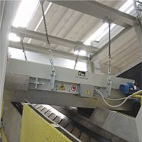 Electromagnetic separator SEN, SM seriesparticlefor the recycling industryprocess