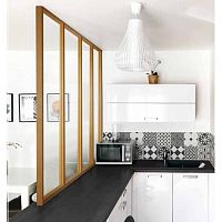 Standard glass panel for interiorcustom
