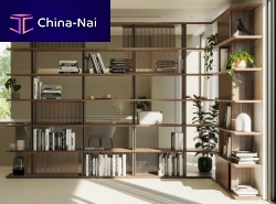 Free-standing bookcase STOCKHOLMcontemporaryfor officefor hotel