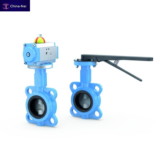 											Butterfly valve leverpneumatic
