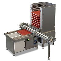Depositor for the baking industry