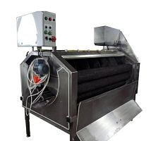 Vegetable peeling machine PM1000potatoabrasivebrush