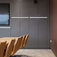 Office storage wall laminate