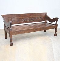 Traditional bench JAVA : I/7229woodenwith backrestwith armrests
