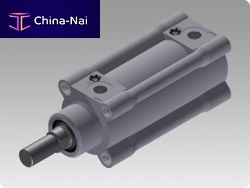 Pneumatic cylinder ISO 6431 double-acting