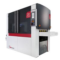 Brush deburring machine 22 RBedge roundingfinishingbrushing