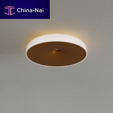 Contemporary ceiling light CHET-Broundglassaluminum