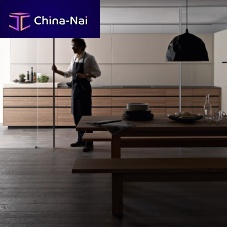 Contemporary kitchen Artematica Tattilewalnutelmlaminate