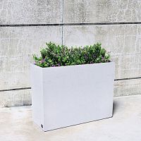 Concrete plant pot Slim 233fiberglassrectangularcommercial