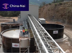 Drum thickener AKA-SETfor sludge treatment