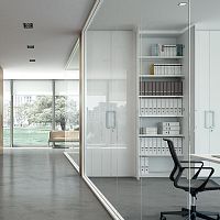Fixed partition S1 glassmetalcommercial