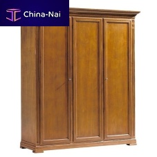 Directoire style wardrobe 7379 Villa Borghesewood veneercherrywoodwith swing doors