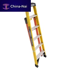Portable step ladder LDP7306fiberglassflanged-rung