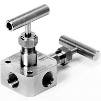 2-channel manifold MB-1.2 series stainless steelshut-off