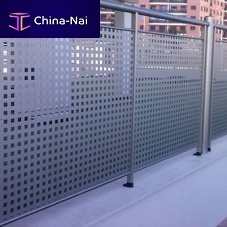 Metal sheet with square perforations perforatedlaminatedaluminum