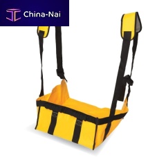 Patient lift sling-seat