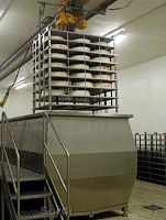 Cheese brining system