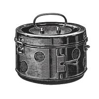 Instrument dressing drum 15-100stainless steel
