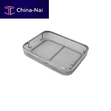 Instrument sterilization basket stainless steelwire
