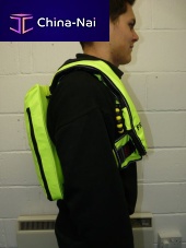 Life jacket with integrated inflatable liferaft PSself-inflating300 Nunisex