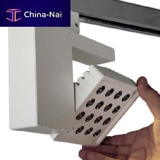LED track light PROTEOsquarealuminumcommercial