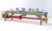 Continuous blender horizontalfor LPG