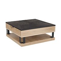 Contemporary coffee table MOOREAwood veneerMDFceramic