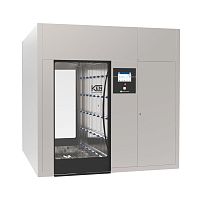 Floor-standing washer-disinfector IQ10efor trolleysfor containersautomatic