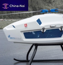 Industrial drone Scout B-330 surveillanceaerial photographyhelicopter
