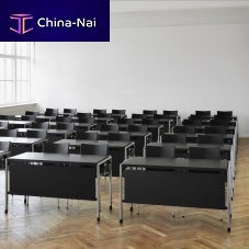 Contemporary table 6 SERIESaluminummetal baserectangular