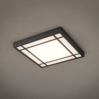 Art Deco light fixture CLAUSTRAL 600recessed ceilingLEDsquare