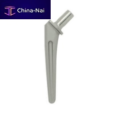 Cemented veterinary femoral stem