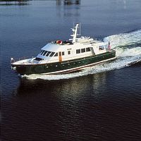 Cruising motor yacht TUMBLEHOMEflybridgeopen2-cabin