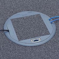 Floor-mounted electrical box 0 8 Seriesbuilt-infor sockets