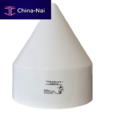 Fiberglass pile cap for docks