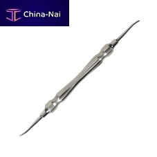 Curved dental elevator D1016veterinary