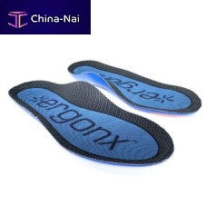 Orthopedic insole with heel pad Ergonx Ultra Softwith longitudinal arch padadultfor flat feet