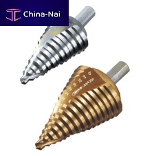 Step drill bit LBSP(N) seriescutting insertfor steelHSS-TiN