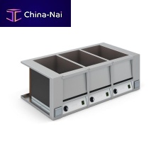 Kitchen counter THERMA DRYstainless steelmodular