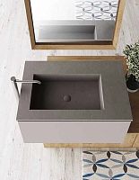 Built-in washbasin 360GRADI/LOFTstonerectangularcontemporary