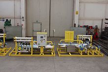 Volumetric mixing and metering unit automatic