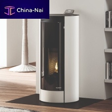 Wood heating stove Melita5 kW...10 kWfree-standingcontemporary