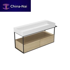 Painted metal washbasin stand MSQ 122