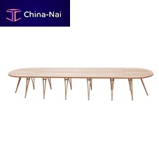 Modular dining table ILOKcontemporaryoakoak base